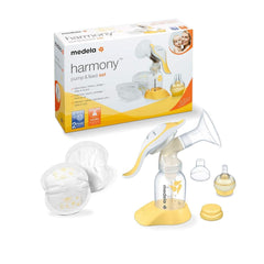 Medela Harmony Handmilchpumpe, Mit Calma-Sauger Und Stilleinlagen Accesorii Hrana si Alaptare Bebe Naty Shop