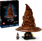 LEGO Harry Potter Der Sprechende Hut, Hogwarts-Modell für Erwachsene, Film-Geschenk für Frauen, Männer, Mama und Papa, mit zufälligen 31 Klangkombinationen, Sortiert Dich in Dein Hogwarts Haus 76429