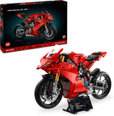 LEGO Technic Ducati Panigale V4 S Motorrad, baubares Motorradmodell, Bausets für Erwachsene, Männer und Frauen, ab 18 Jahren, Geschenkidee für Fans von Ducati und Motorrädern 42202