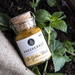 Ankerkraut Bio Golden Milk, Gewürz für goldene Milch, mit Kurkuma, Zimt und Ingwer, 75 g im Korkenglas
