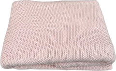 Family Bedding Pătură celulară roz pentru pat dublu, bumbac, cuvertură de pat mare, reversibilă, ușoară, termică, moale, pătură celulară tradițională, 230 X 230 cm Plapumi si pilote Naty Shop