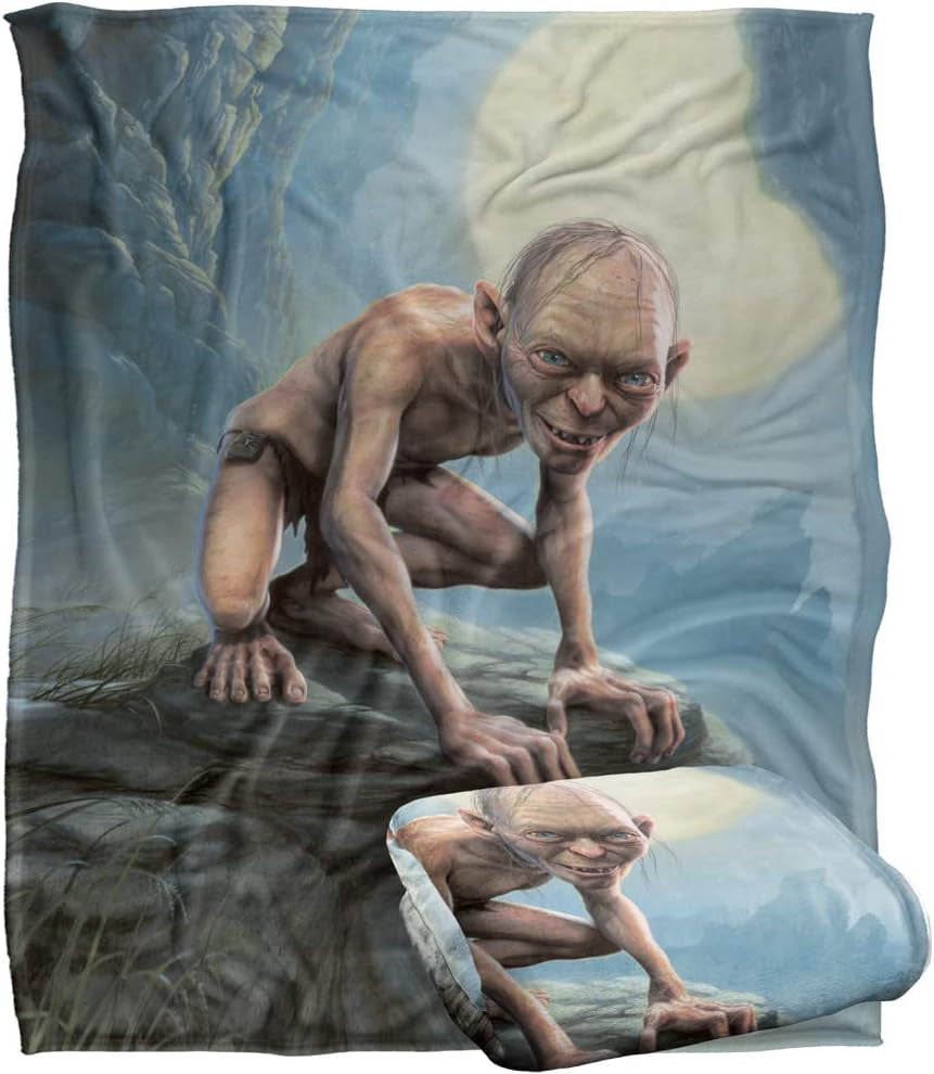 LORD of the RINGS Mătasea pătură confortabilă, super moale, 152 X 127 Cm Paturi si Cuverturi LOGOVISION Titlu implicit