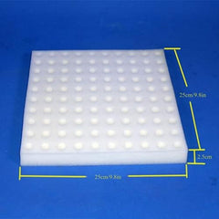 Burete hidroponic, 100 buc bureți hidroponici pentru creșterea semințelor, instrument de grădinărit pentru plante sau răsaduri cu muguri mici