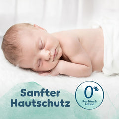 Scutece Pampers Harmony mărimea 2, 204 scutece, 4kg-8kg, protecție delicată a pielii cu protecție 100% Pampers