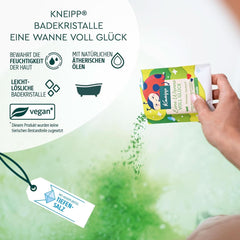 Kneipp, cristale de baie, cu extracte naturale din fructe de stea și trifoi norocos, cu o proporție mare de sare Luisenhaller, 60 grame Duș și baie Naty Shop