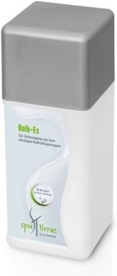 Bayrol SpaTime 2218200 de BAYROL - Soluție de îndepărtare a calcarului 1,0 L - stabilizator de duritate lichid pentru căzi cu hidromasaj - previne formarea depunerilor de calcar, a apei tulburi și a decolorării apei cauzate de metale, Gri