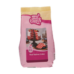 Funcakes Mix Für Red Velvet Cake: Einfach Zu Verwendender, Schön Weicher Und Flauschiger Kuchen Mit Leichtem Schokoladengeschmack, Auch Für Cupcakes Aus Rotem Samt Geeignet, Halal. 500 G. Amestec pentru copt si gatit Naty Shop 500 G (1Er Pack)