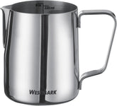 Carafă pentru lapte Westmark Brasilia 200 ml – ideală pentru frișcă de cafea, lapte, miere și alte aditivi pentru cafea și ceai, accesoriu barista – oțel inoxidabil