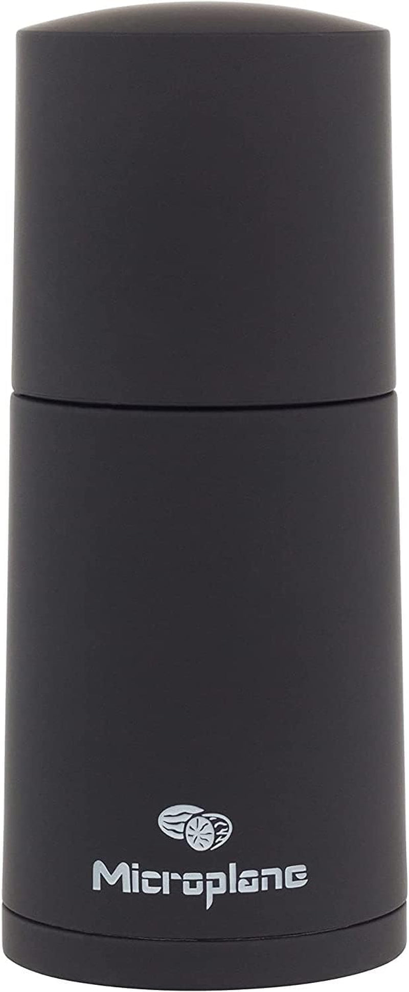 Microplane Spice Grinder negru pentru nucșoară, scorțișoară, boabe Tonka, piper lung și alte condimente uscate Rasnite si Feliatoare Naty Shop Negru Single