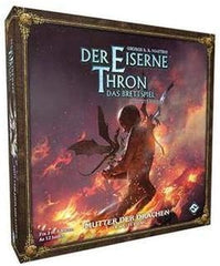Fantasy Flight Games, Tronul de Fier: Jocul de Societate Ediția a 2-a – Mama Dragonilor, Expansiune, Joc pentru Experți, Joc de Strategie, 3-8 Jucători, Vârste 14+, 180 de minute, Germană