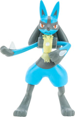 Pokemon Figura Set 8 Pack - 5-11 Cm Figura - Garchomp, Pikachu, Eevee, Lucario, Riolu, Munchlax, Glaceon & Leafeon - New 2023 - Official Toy Action figures Naty Shop