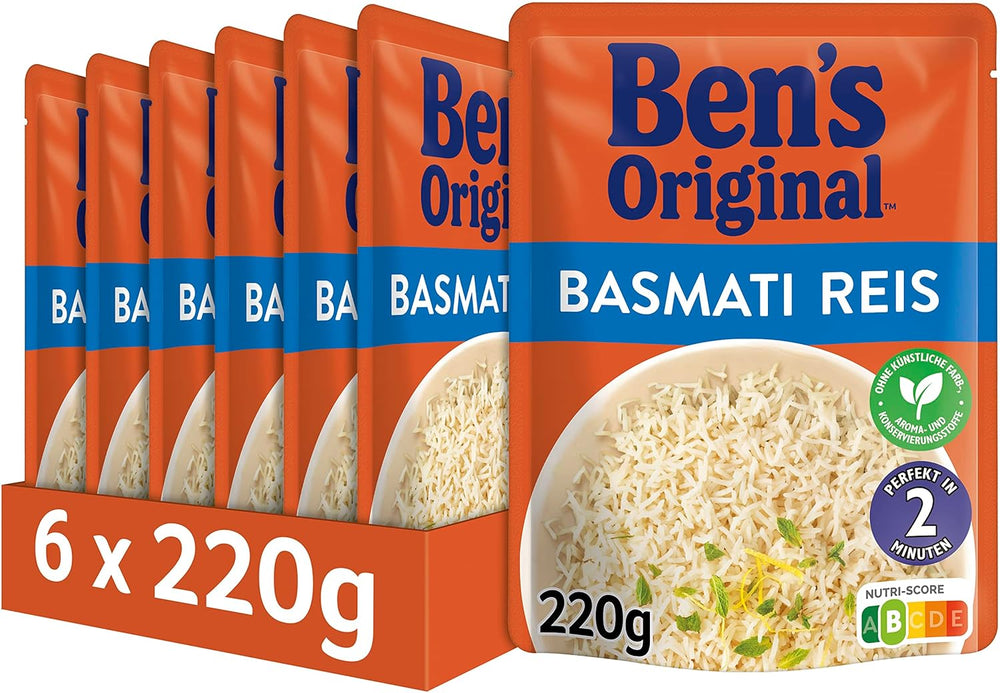 Orez Basmati Express BEN'S ORIGINAL™ 6 x 220g