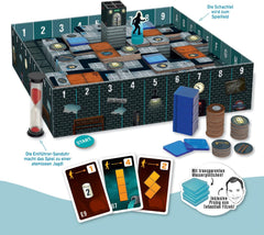 Moise. Sebastian Fitzek Underground, un joc thriller 3D inovator pentru fanii jocurilor de evadare, un joc de societate cooperativ de Marco Teubner cu diferite niveluri de dificultate, pentru vârste de 12 ani și peste.