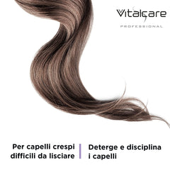 | PRO Smooth - Mască de păr disciplinantă, pentru păr creț, rebel și greu de netezit, cu keratină și ulei de avocado, 25 ml Masca de par Naty Shop