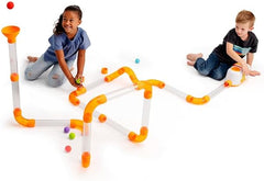 Fat Brain Toys Air Toobz Erweiterungspaket – Luftbetriebenes STEM-Bauspielzeug – Kinder & Jugendliche, Blau