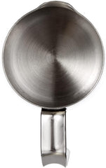 Cilio 0000201383 Carafă Latte Macchiato, Oțel inoxidabil, Argintiu, 6,4 x 7,4 x 7,6 cm