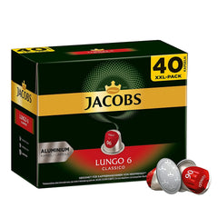 Kaffeekapseln Lungo Classico (nur für kurze Zeit) Megapack XXL & Kaffeekapseln Lungo Decaffeinato- Intensität 6-200 Nespresso kompatible Kapseln, 10er Pack, 10 x 20 Getränke