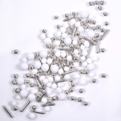 Streusel Hero Chocolate Mix Silver White Sprinkles, 40 grame Naty Shop