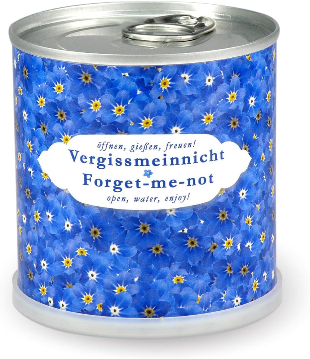 Nu-mă-uita într-o cutie de flori | Kit de creștere ca un cadou special | Deschide, udă, savurează | Pentru rămas bun sau ca mulțumire