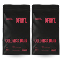 . Colombia Dark 2 x 250 g – Spezialitätenkaffee in Bohnen (86,75 SCA Punkte) – 100% Arabica – Noten von Schokolade und Karamell – Idealer Espresso – Dunkle Röstung – Frisch geröstet in Spanien