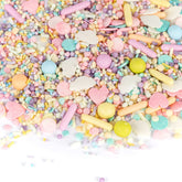 Super Streusel Carusel Pastel, sprinkles in culori pastelate, 90 grame Sprinkles Naty Shop 90 grame