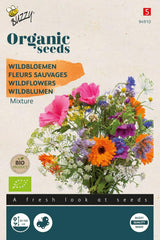 Amestec de flori sălbatice organice Buzzy (Organic)