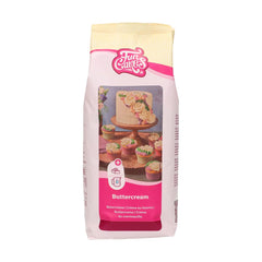 Funcakes Mix Für Buttercreme: Einfach Zu Verwenden, Cremig, Perfekt Zum Dekorieren, Abdecken Und Füllen Von Kuchen, Belag Auf Cupcakes, Halal., 1 Kg Amestec pentru copt si gatit Naty Shop 1 Kg (1Er Pack) Vanille.