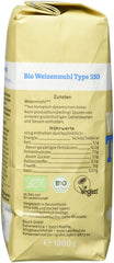 Făină de grâu Hof tip 550 Demeter, 1 kg