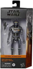 Star Wars Seria Neagră Noua Republică Security Droid, 15 Cm Figura mare Mandalorian, pentru copii 4+ Action figures Naty Shop