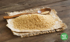 Cuscus integral organic Wholefood Earth – 1kg | Crud | Fără OMG | Vegan | Bogat în fibre | Certificat organic
