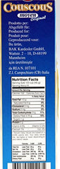 Cuscus Moyen Original, 0,5 kg