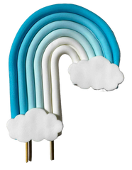 Decoratiune comestibila din pasta de zahar, Curcubeu Decoratiuni din Pasta de Zahar Nati Shop