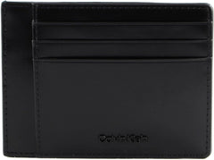 Calvin Klein CK MEDIAN ID CARDHOLDER Portofel pentru bărbați, negru (Ck Black), OS Portofel Barbati Naty Shop