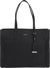 Calvin Klein Women's Shopper Must Medium cu fermoar, Negru (Ck Black), Marime unica Genti Femei Naty Shop Titlu implicit