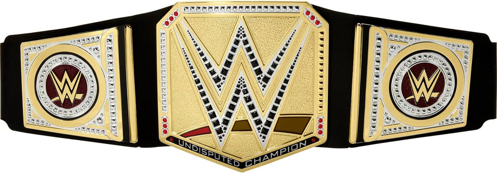 Mattel Mattel WWE Championship Belt, Undisputed WWE Universal Championship Role Play And Costume, Aprox. 100 Cm Lungă Faux Leather Belt With Unique Fitting, HYJ35 Action figures Naty Shop Titlu implicit