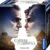 KOSMOS 684556 Caesar & Cleopatra, Joc de cărți strategic pentru 2 jucători cu vârsta de la 10 ani în sus, joc pentru adulți, joc de societate pentru 2 persoane