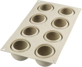 Silikomart, Formă pentru prăjiturele Tartufo de silicon, 8 Monoportii, Ø 62 H 52 mm Bucatarie Naty Shop