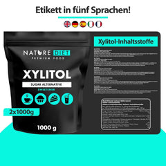 Nature Diet Xylitol, 1 Kg Indulcitori Naty Shop