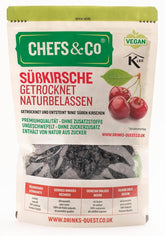 CIREȘE SECHETATE (NEUSCATE) -750g | cireșe dulci uscate și fără sâmburi | 100% naturale | calitate premium | fără aditivi, fără sulfurare și fără zahăr Produse deshidratate Naty Shop Titlu implicit