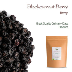 Coacăze negre organice neîndulcite - Coacăze uscate Fructe de pădure fructuoase - ideale pentru coacere Coacăze Zmeură Ceai Coacăze negre Coacăze negre uscate Produse deshidratate Naty Shop