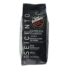 Vergnano Classico 600, Espresso bob întreg, prăjire închisă la culoare, 1000 g