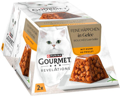Revelations, Katzenfutter nass in Gelée, mit Huhn, 24er Pack (24 x 57g)