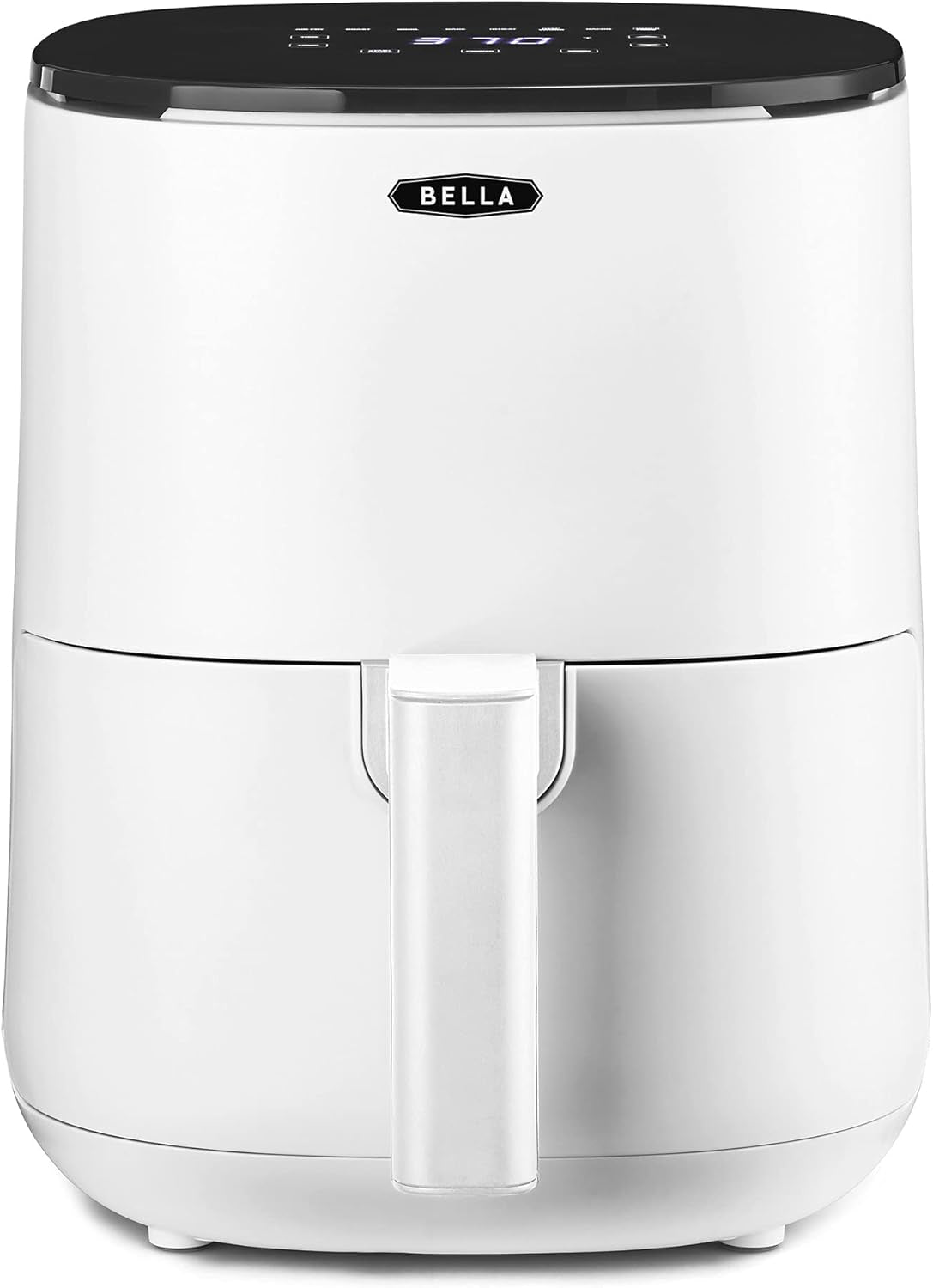 BELLA Hot Air Fryer 1.9L, 5-In-1 Compact Multi-Cooker, acoperire neaderentă, coș sigur pentru mașina de spălat vase Electrocasnice Naty Shop Alb 3L US Touchscreen