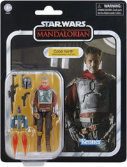 Star Wars Colecția Vintage Cobb Vanth (Armura Mandaloriană), Figura de acțiune Deluxe Zu Mandalorian, Scară 9,5 cm Action figures Naty Shop