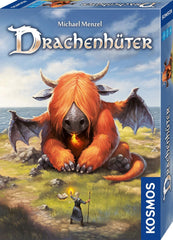 Kosmos 683757 Dragon Keeper, Joc de cărți mare pentru întreaga familie de la 8 ani, 123 de cărți de dragon frumoase, de format mare, de Michael Menzel, joc de societate, cadou