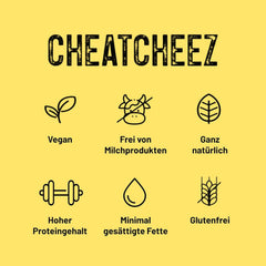Cultured Foods Veganer Käse Käseersatz Laktosefrei Glutenfrei 2-er Set Gouda Und Cheddar CHEATCHEEZ