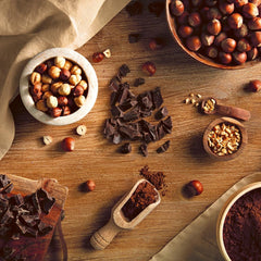 Ciocolate cu umplutură de ciocolată cu lapte și alune, cutie 200g