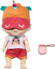 Baby Robin, 30 cm große Babypuppe mit beweglichen Augen und lustigen Soundfunktionen, inklusive Shirt, Hose, Mütze, Strampler, Flasche und Schnuller, 905586 Zapf Creation