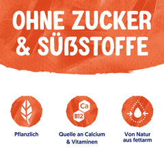 Alpro Kokosnussdrink ohne Zucker – Ohne Süßstoffe – Vegan und milchfrei – Von Natur aus laktosefrei und fettarm – Reich an Calcium und Vitaminen – 8 x 1 L