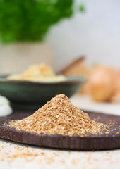 Fuchs Gewürze - Zwiebel getoastet - fein gehackte Zwiebeln für Dips, Schmorgerichte oder Hamburger - natürliche Zutaten - 55 g in wiederverwendbarer, recyclebarer Dose